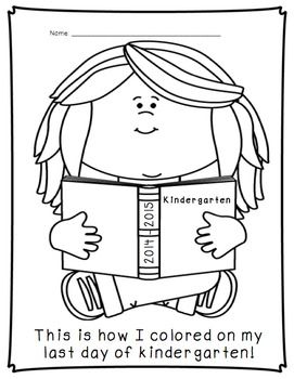 271x350 First And Last Day Of Kindergarten Coloring Pages (Kindergarten