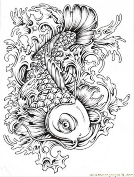 455x600 Adult Coloring