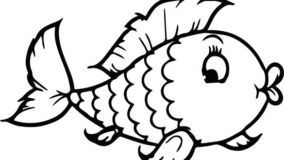 585x329 Cartoon Fish Coloring Pages Tropical Fish Coloring Pages Tropical