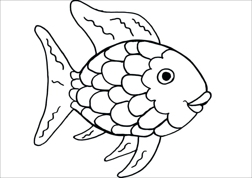 1024x724 Fish Coloring Pictures Fish Cartoon Coloring Page Fish Tank