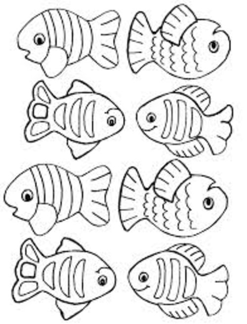 500x656 Small Fish Coloring Pages For Kids Gtgt Disney Coloring Pages