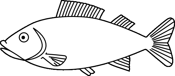 600x261 Fish Coloring Pages Seaside Of Picture To Color W