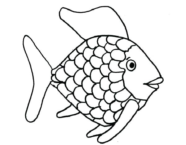 600x468 Fish Coloring Pages To Print