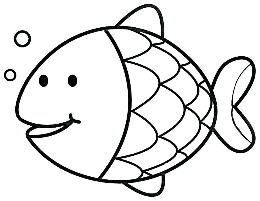900x696 Color Pages Of Fish Children Fish Printable Coloring Pages New