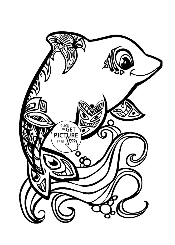 Fish Coloring Pages For Preschool