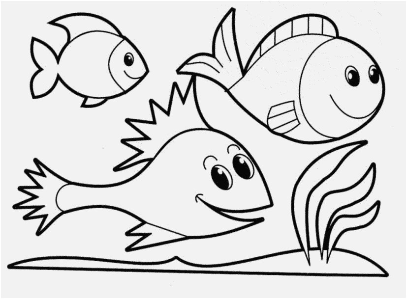 827x609 The Superior Footage Fish Coloring Sheet Innovative