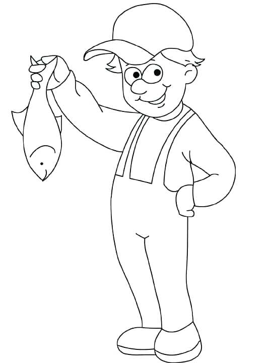 540x720 Coloring Fisherman Coloring Pages Fish Plus Kissing Valentines