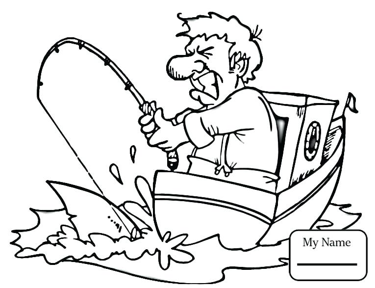 765x587 Fishing Coloring Pages Random Related Image Of Boys Fishers