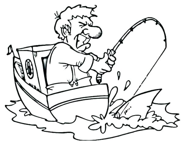 600x461 Top Of Coloring Pages Page Fishing Pole Coloring Page Coloring