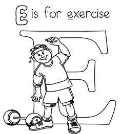 236x262 Unique Fitness Coloring Pages 61 Health And Schoolfamily Page