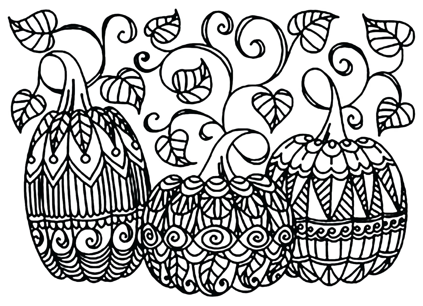 1700x1230 Mini Pumpkins Coloring Pages Para Con Google A Free Five Little