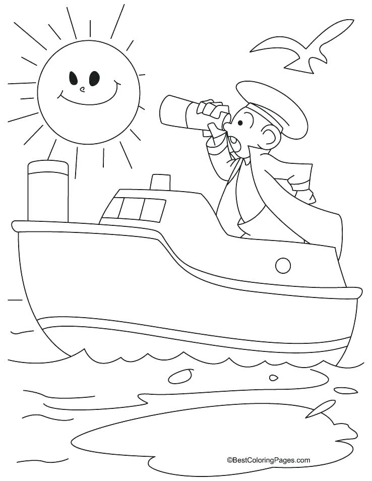 738x954 Pirate Ship Coloring Pages Pirate Ship Coloring Pages Free Small