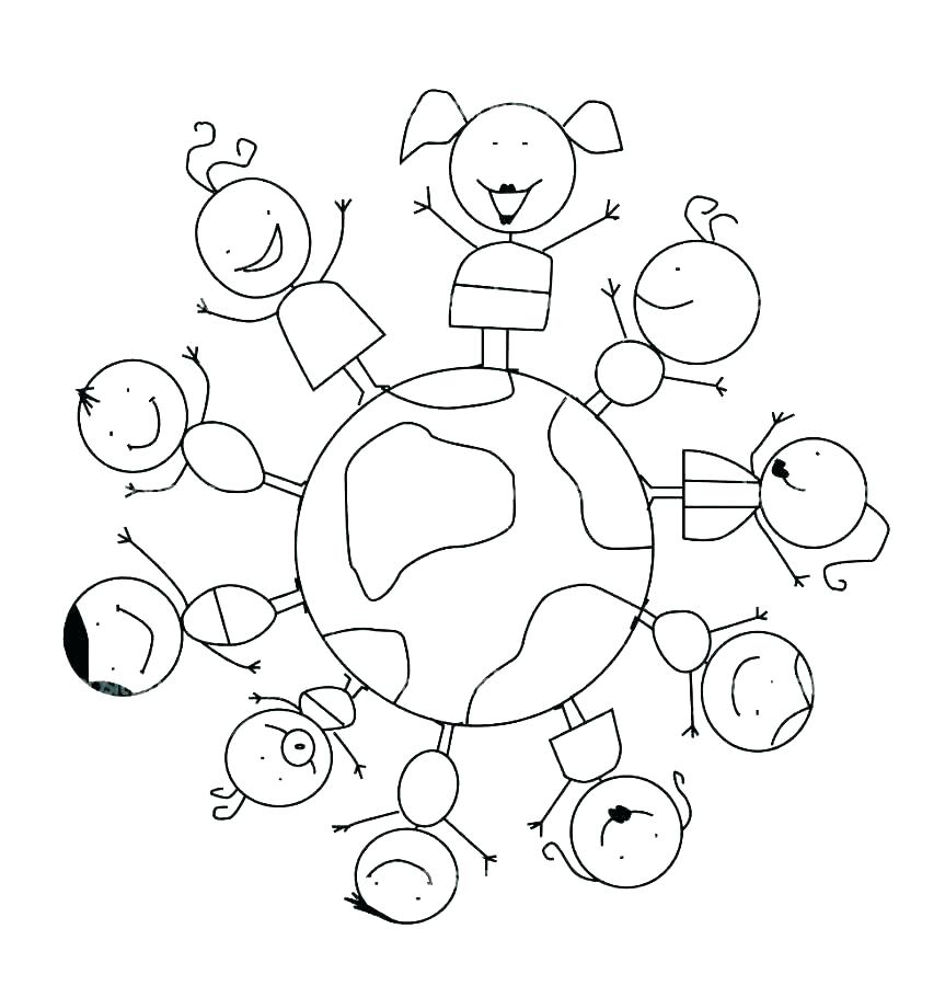 Flags Of The World Coloring Pages