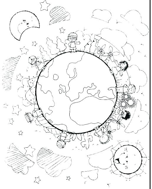 515x640 World Coloring Pages