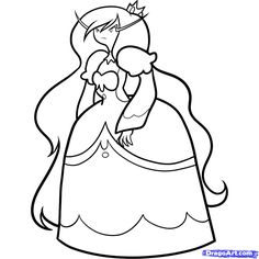 236x236 How To Draw Flame Princess From Adventure Time