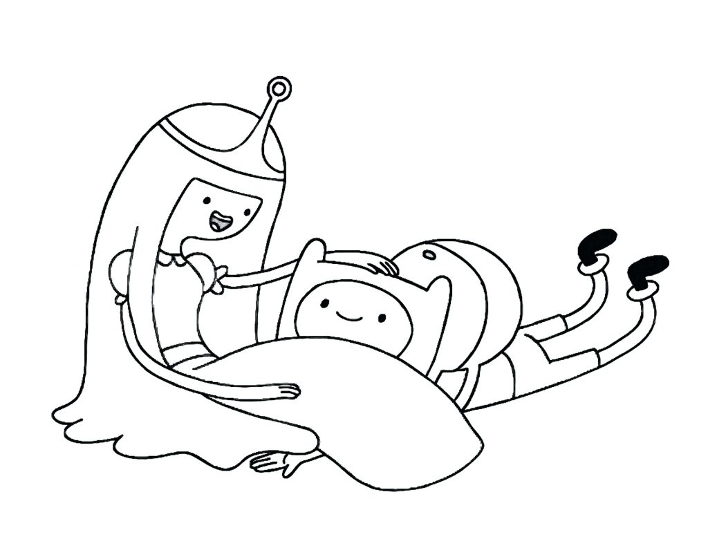 1024x793 Coloring Pages ~ Adventure Time Coloring Pages Cartoon Network