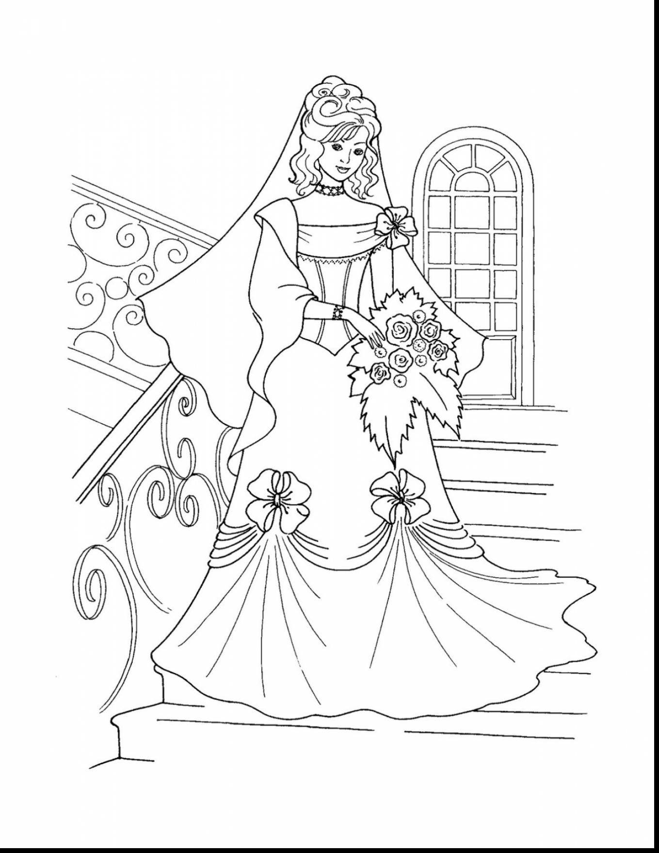 1359x1760 Colorful Dress Coloring Pages To Print Flamenco Page Free