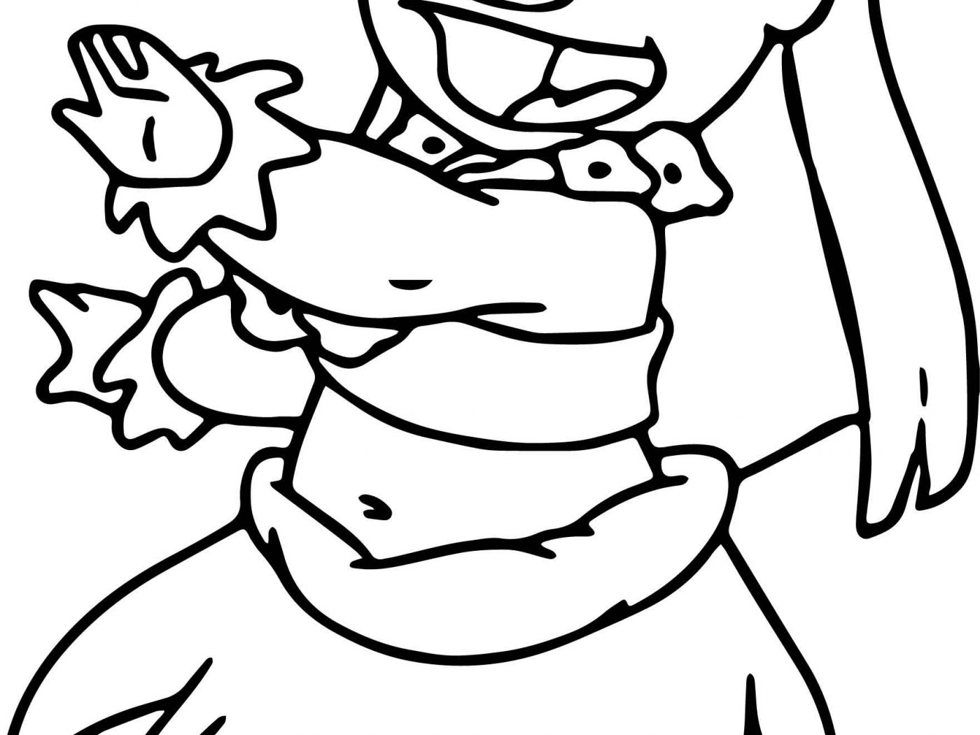 1400x1050 Magnificenters Coloring Pages For Kids Hula Balleter Free