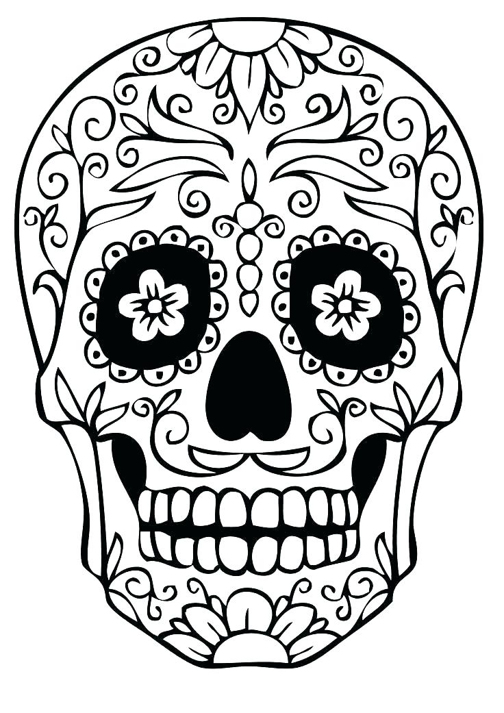 736x1041 Flaming Skull Coloring Pages Coloring Sheets Skull Rose Flame