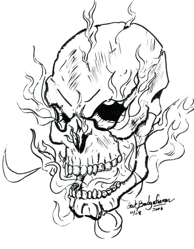 623x800 Coloring Flaming Skull Coloring Pages Burning By Baron On Pokemon