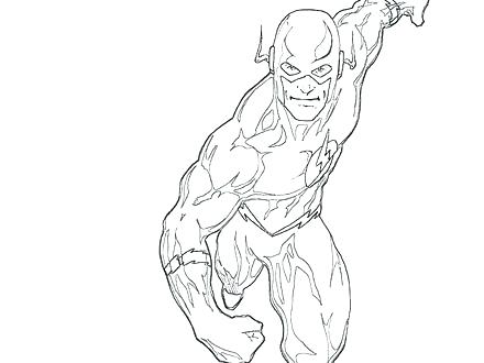 440x330 Flash Superhero Coloring Pages Here Are Pictures The Home Kid