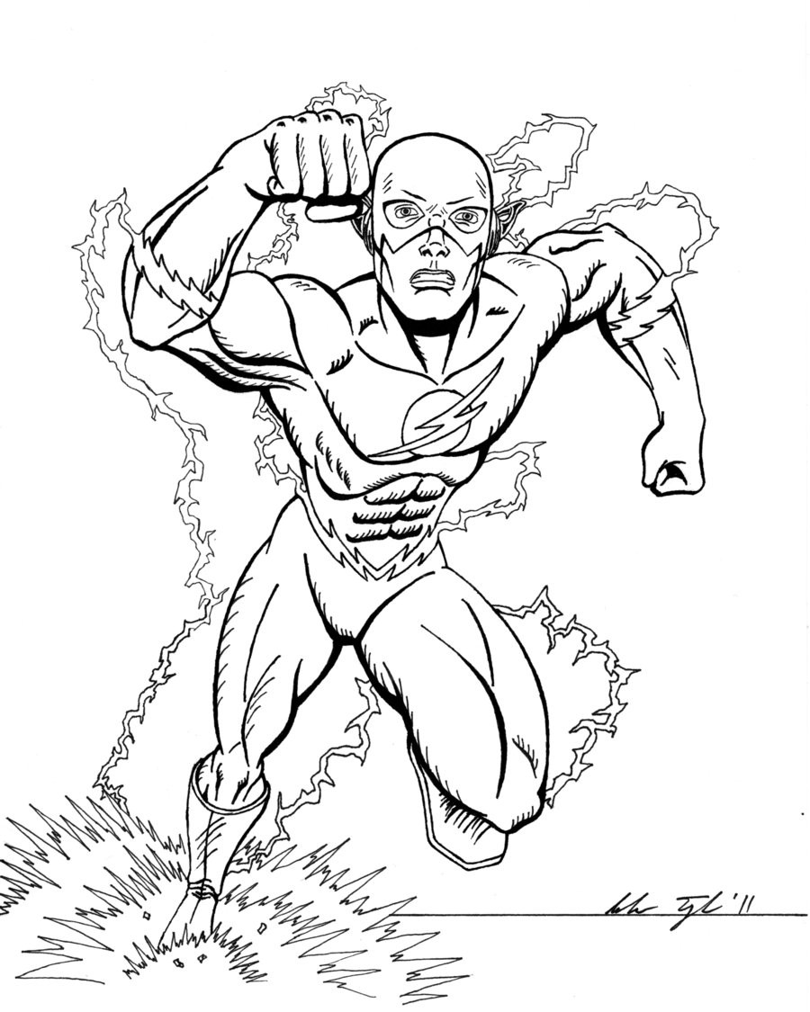 900x1125 The Flash Coloring Pages Printable Image Also Kid