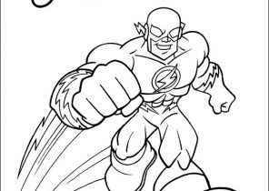 296x210 The Flash Coloring Pages