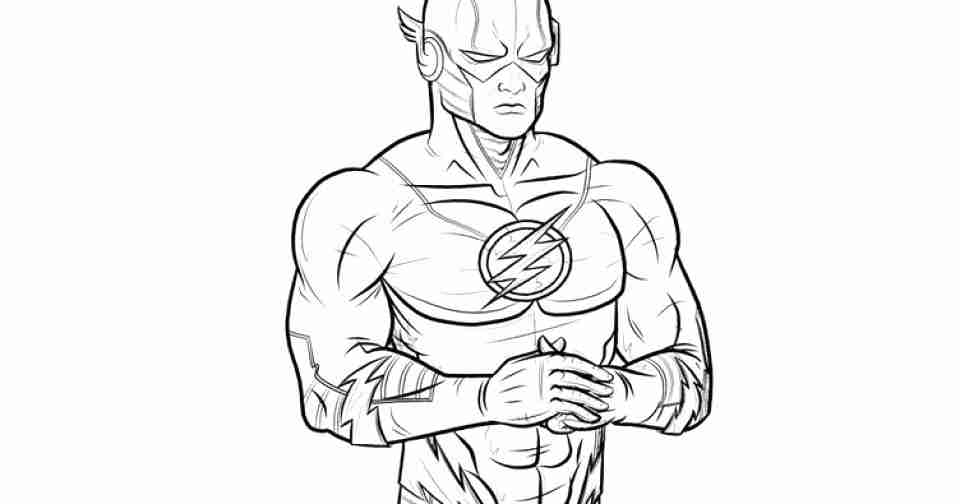 960x504 Flash Coloring Pages Olegratiy