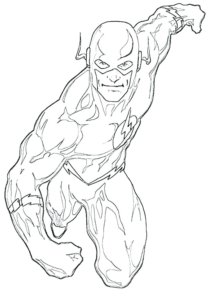 750x1000 Flash Coloring Pages Flash Coloring Pages The With And Joker Flash