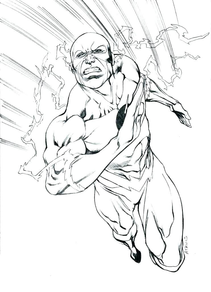 742x1024 Super Hero Coloring Pages Flash Coloring Book Pages Plus Super