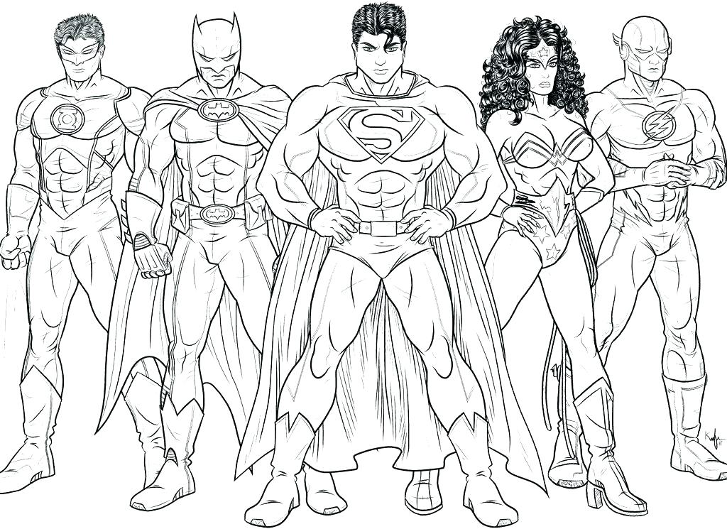 1024x745 Flash Coloring Page The Flash Coloring Pages Justice League Flash