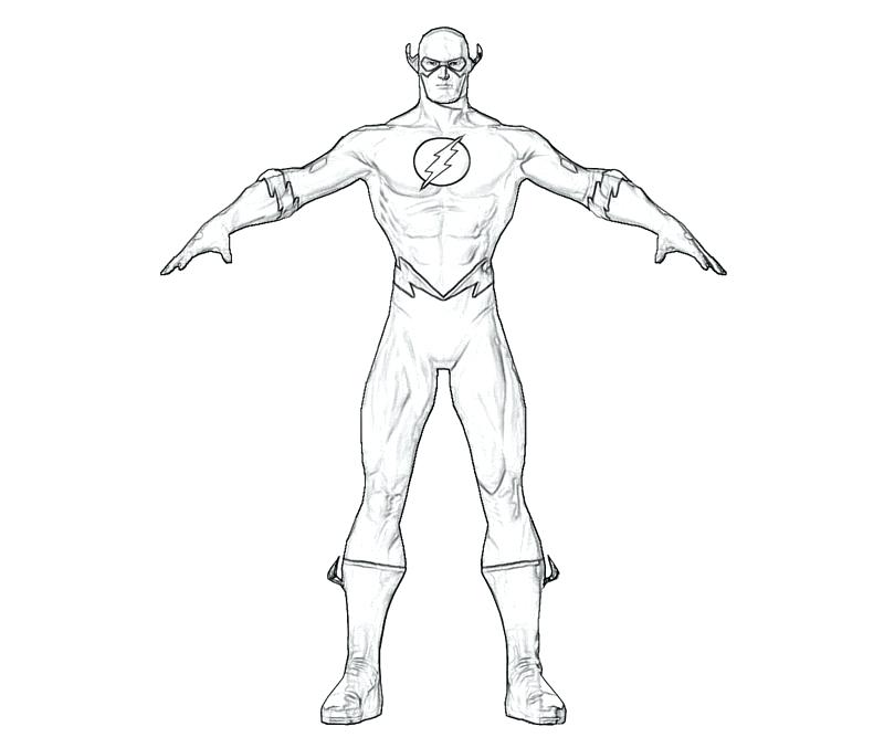 800x667 Flash Colouring Pages To Print The Flash Superhero Coloring