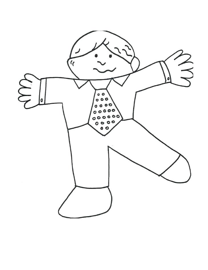 728x942 Flat Stanley Coloring Page Flat Template Flat Stanley Coloring