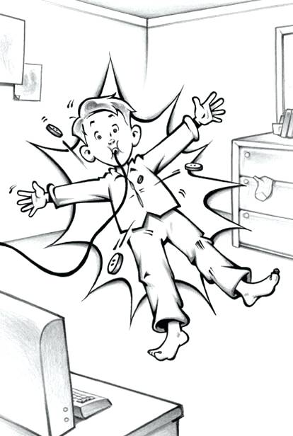 414x616 Flat Stanley Coloring Pages