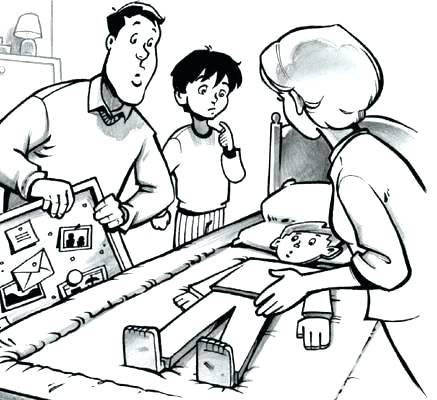 437x400 Flat Stanley Coloring Sheet