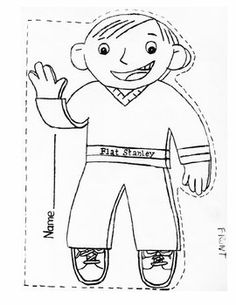 236x305 Best Photos Of Free Flat Stanley Printable Coloring Sheet