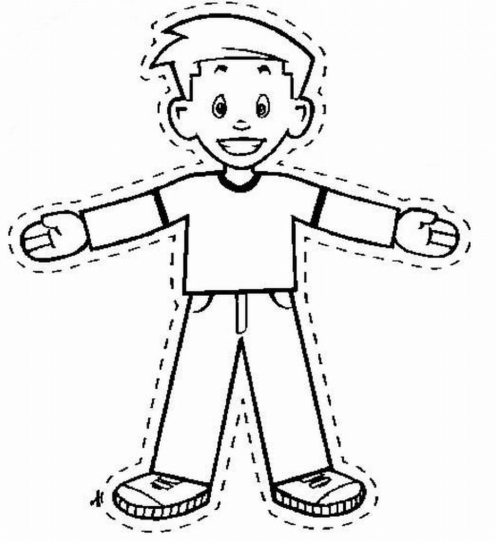 1000x1090 Flat Stanley Coloring Page Printable Coloring Pages Flat
