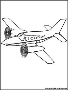 236x310 Airplane Coloring Page Of A Biplane In Flight. The Website Has