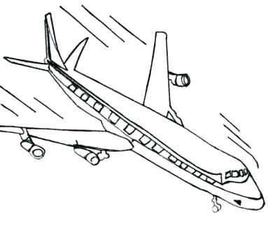 383x343 Airplane Coloring Sheet Airplane Coloring Pages Printable Flight