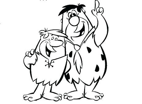 461x339 Flintstone Coloring Pages The Online Coloring Pages Printable