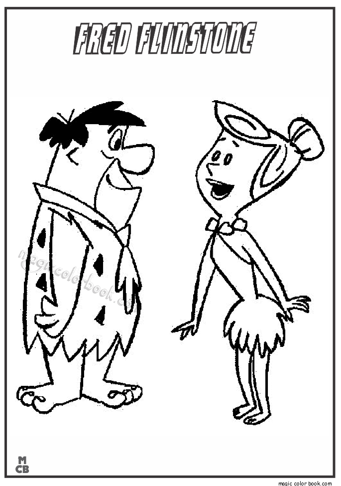 685x975 Fred Flintstone Coloring Pages 06