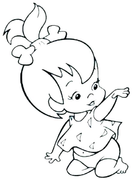 438x600 Flintstone Coloring Pages Coloring Pages Coloring Pages The Is