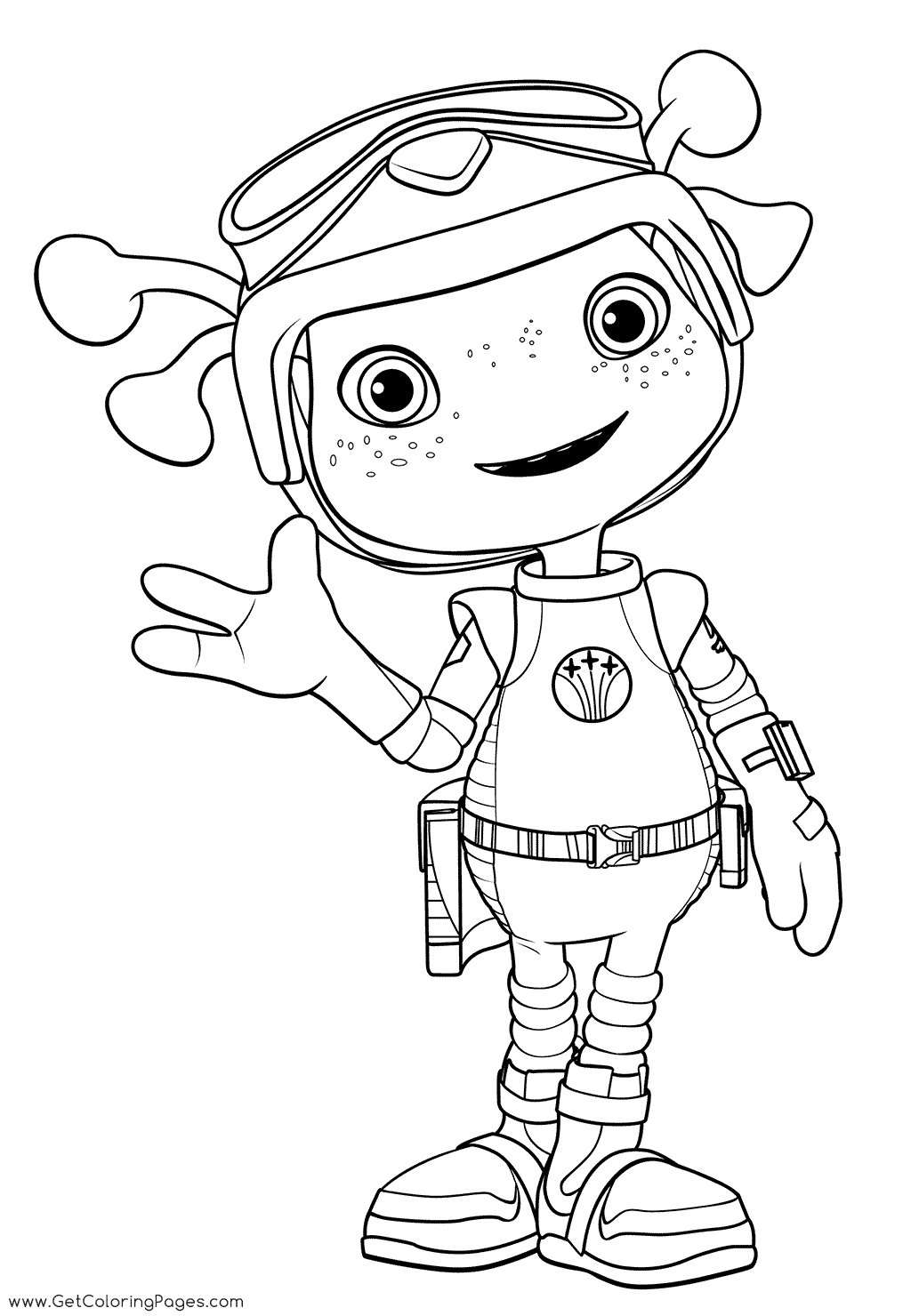 1024x1480 Floogals Coloring Pages Flo