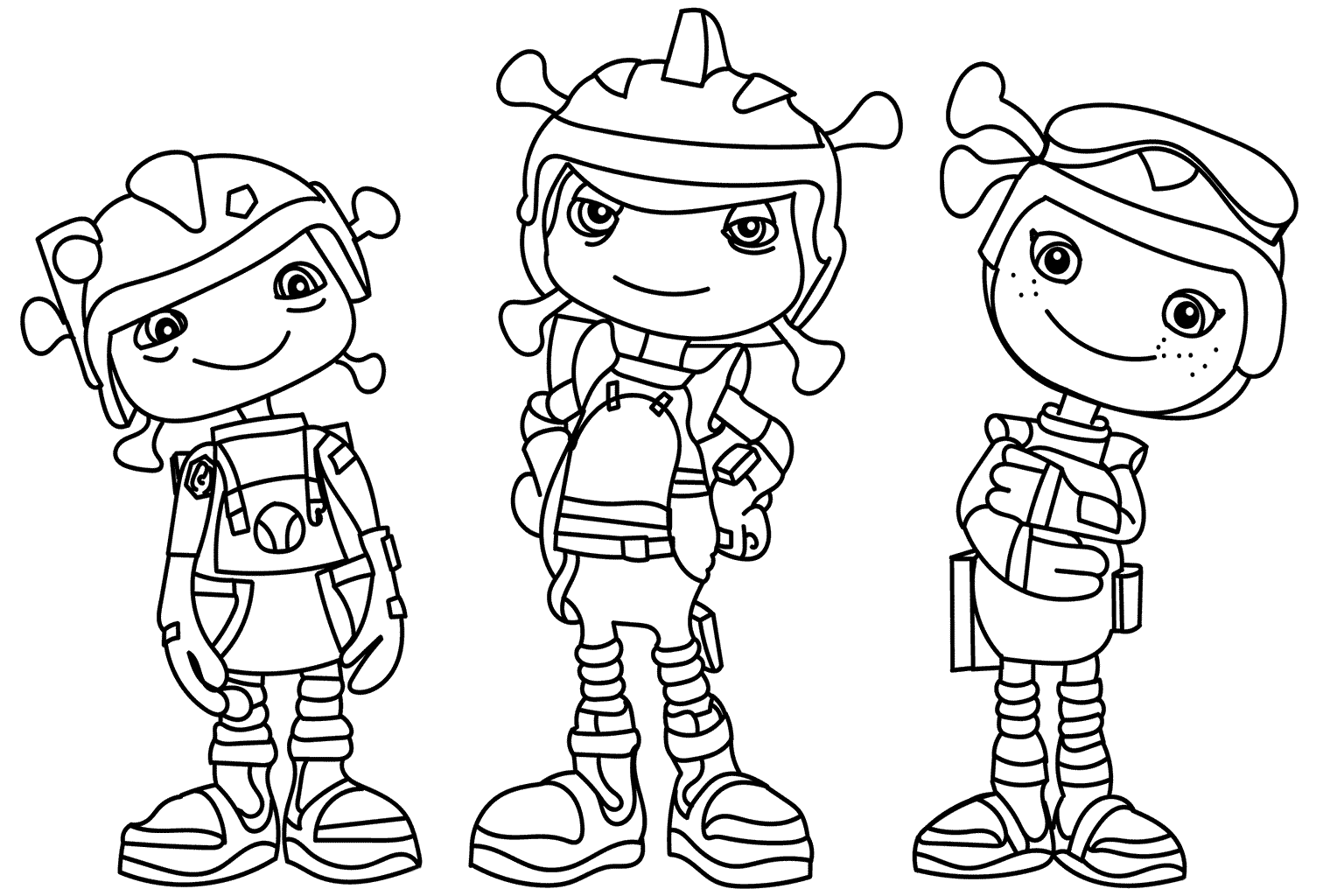 1520x1024 Cute Aliens Coloring Pages Floogals