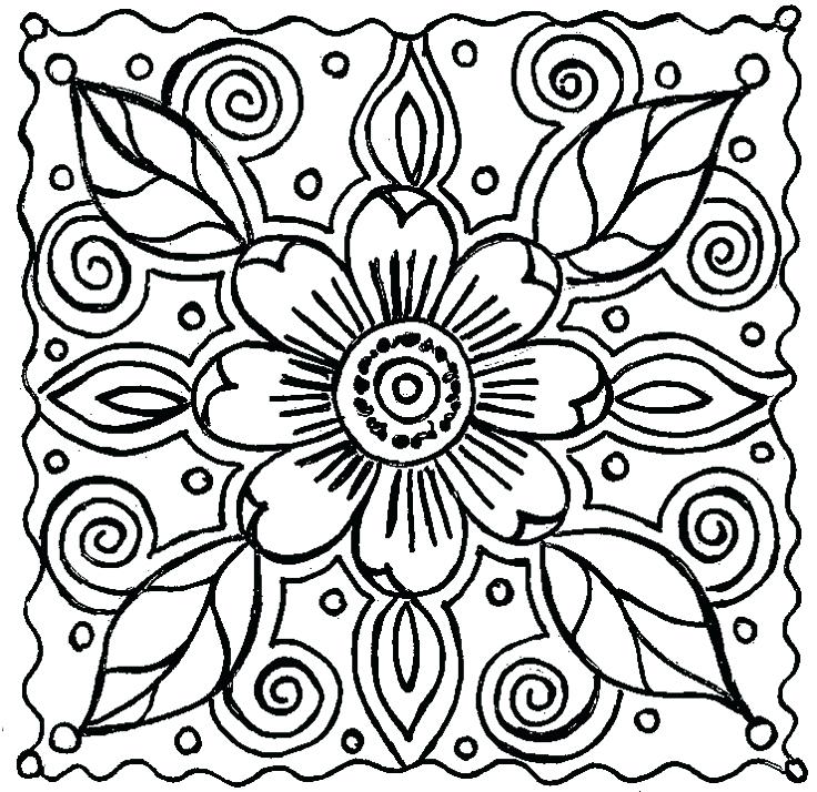 736x714 Ideas Cute Coloring Pages For Adults And Cute Hard Coloring Pages