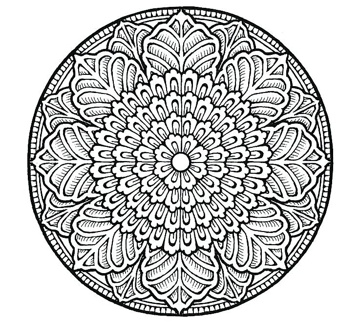 735x664 Mandala Coloring Pages Mandala Color Pages Mandala Coloring Pages