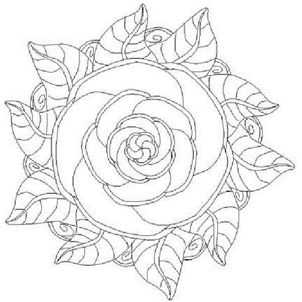 600x600 Collection Of Mandala Coloring Pages Page Prints Colors I Have
