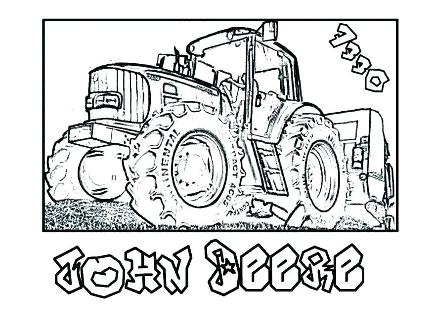 878x678 John Deere Coloring Page John Tractor Coloring Page John Lawn John