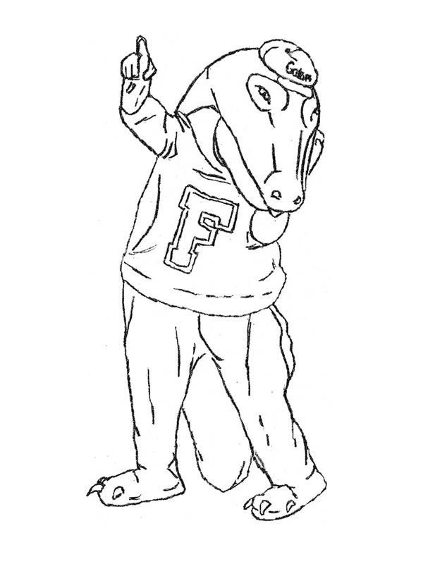 Florida Gators Coloring Pages