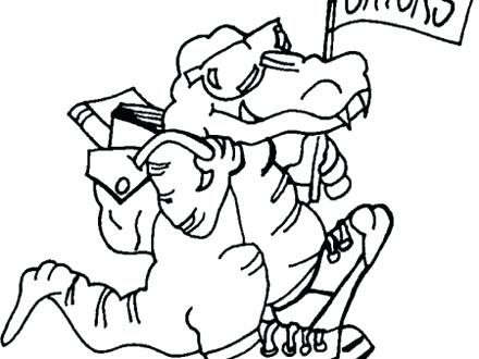 440x330 Florida Gators Coloring Pages Gator Coloring Pages Coloring Pages